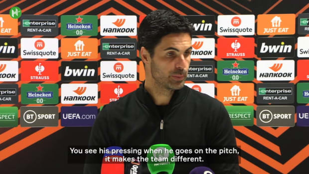Arteta hails Jesus' work ethic after Bodo win